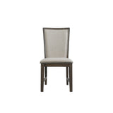 Grady 6PC Dining Set (72" Table + 4 Chairs + Bench) in Brown