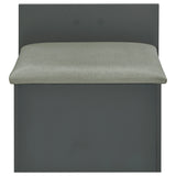 Danbury Makeup Vanity Table with LED Mirror and Stool