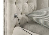 Sonya Panel Floor Storage Bed