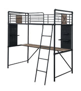 Twin Loft Bed w/Desk