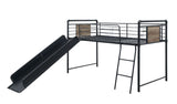 Twin Loft Bed w/Slide