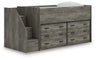 Frandern Loft Bed with Drawer Storage