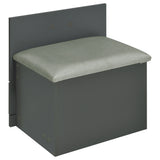 Danbury Makeup Vanity Table with LED Mirror and Stool