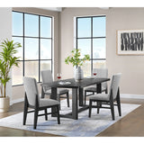 Portland Dining Table in Black