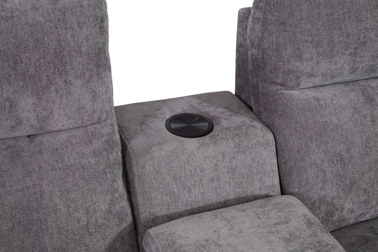7627 Austin Graphite Sectional
