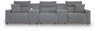 Modmax II Power Reclining Sectional with Consoles