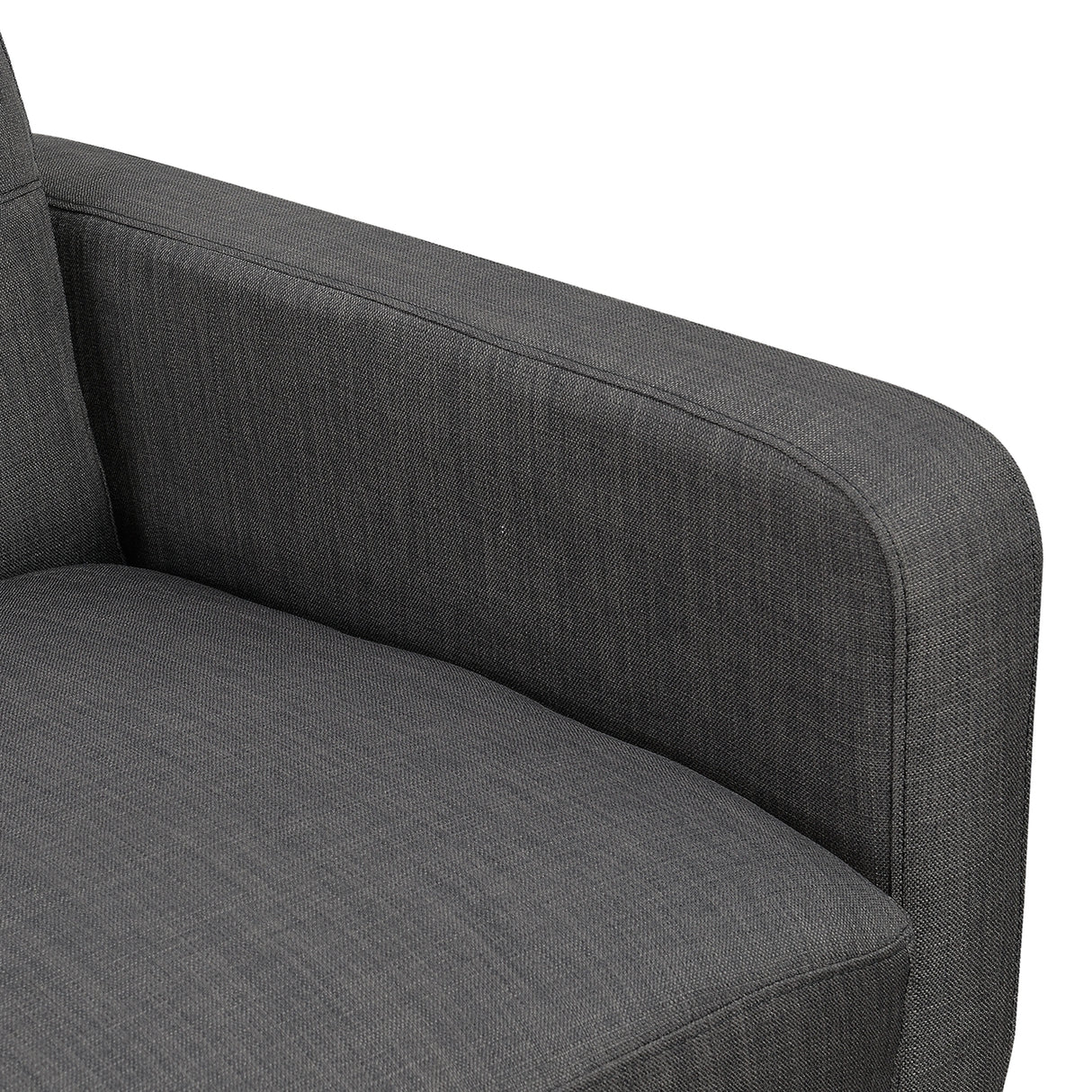 Hadley 4480 KD Sofa Heirloom Charcoal w/No Pillows