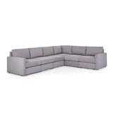 Flex 6-Seat Sectional with Standard Arm - 5000003533