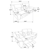 Greer Reclining Sofa Set