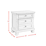 Kingston Nightstand W/Power