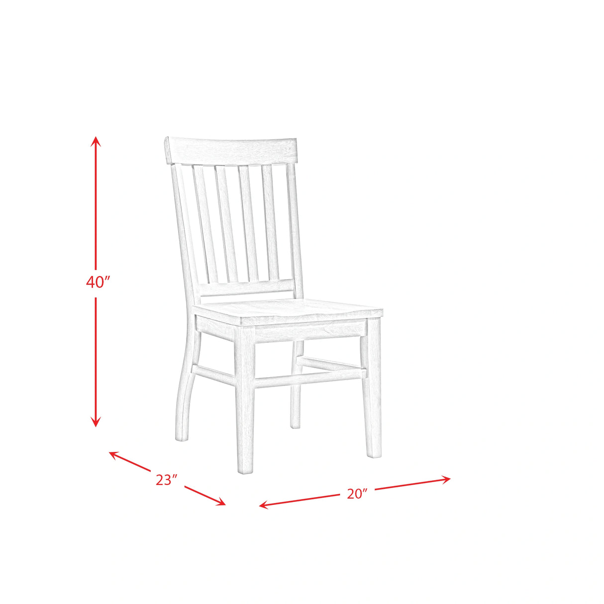 Lakeview Round 5PC Dining Set-Table & Four Chairs