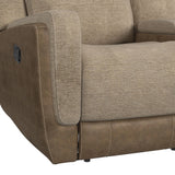 Hornet 3PC Sectional Set with Console and 2 Recliners