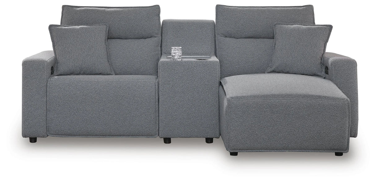 Modmax II Power Reclining Sectional with Chaise and Console