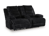 Rhine Falls Reclining Loveseat with Console