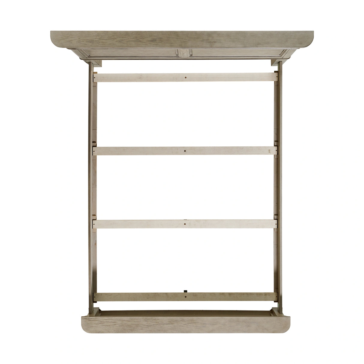 Whit-Ash Panel Bed in Light Grey