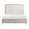Genoa California King & Eastern King Platform Bed with Footboard Storage image