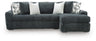 Midnight-Madness Sectional Sofa with Chaise