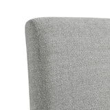 Nero Dining Side Chair (2 per carton) W/Grey Fabric