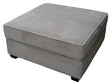 46429 Sq. Cocktail Ottoman - Lux Linen