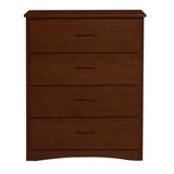 Rowe 4 Drawer Chest in Dark Cherry B2013DC-9