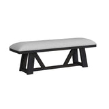 Transcend Standard Height Dining Set in Charcoal-Table and Four Chairs