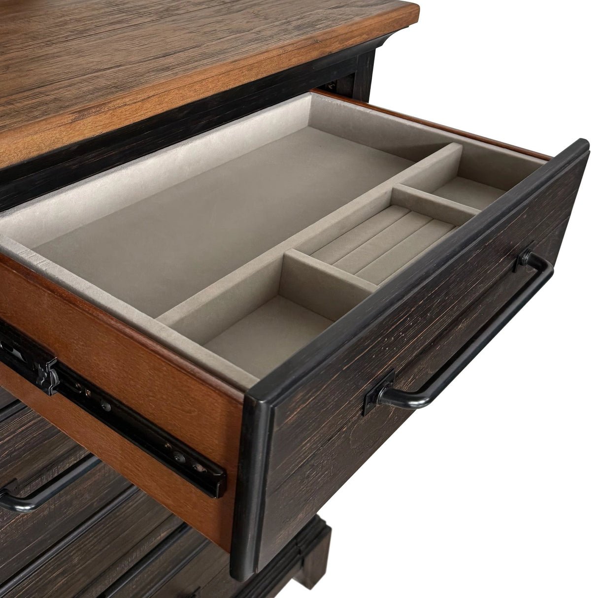 Montrose Dresser in Espresso & Brown