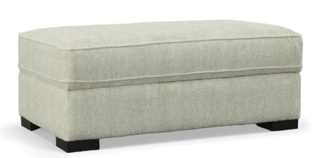 49547 Rectangular Storage Ottoman - Zaftig Parchment