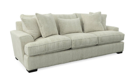 49581 3 Cushion Sofa - Zaftig Parchment