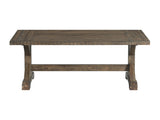 Finn 3PC Accent Trestle Table Set-Coffee Table & Two End Tables
