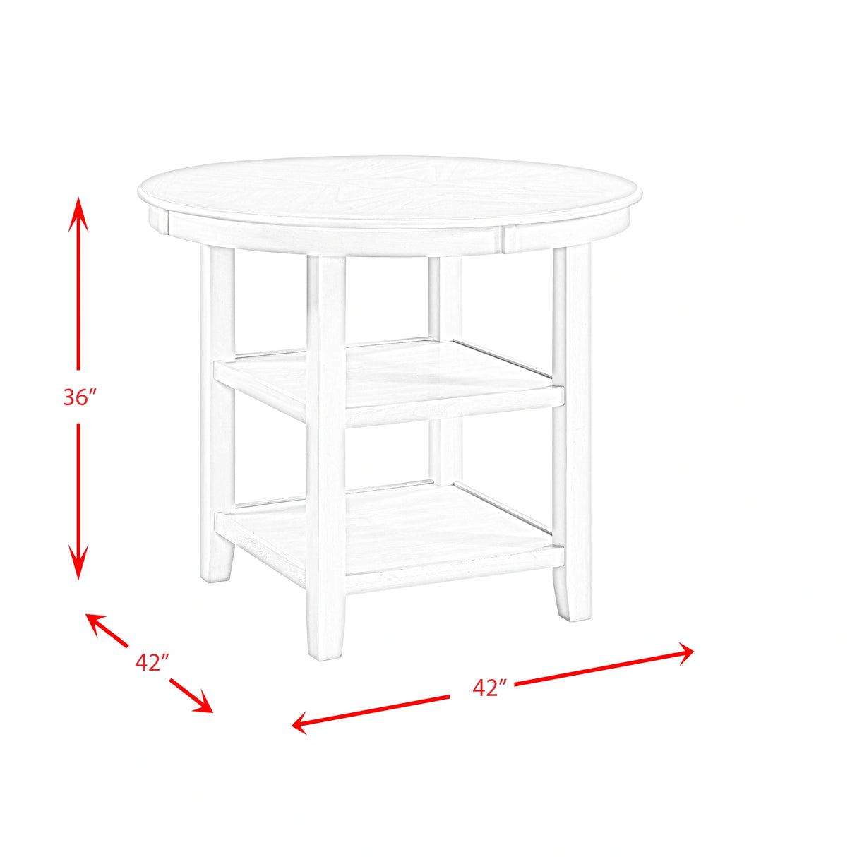 Amherst 5PC Dining Set