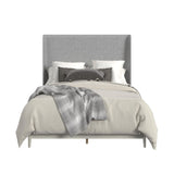 Westland UPH Bed with Grey Fabric