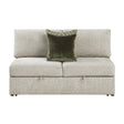 Isla-Armless Convertible 2-Seater with Pull-out Bed and Click Motion Back image