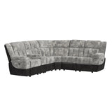 Santorini Armless Chair in Dillon/Shire Grey