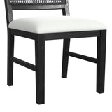 Bahama Breeze 5PC Standard Height Dining Set in Black-Table and Four Chairs