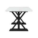 Tuscany 70" Marble Counter Height Dining Table