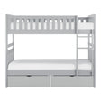 Orion-(4) Twin/Twin Bunk Bed with Storage Boxes image