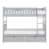 Orion-(4) Twin/Twin Bunk Bed with Storage Boxes image