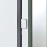 Vancouver Floor Mirror With Storage in White