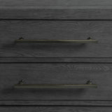 Versailles Contemporary 3-Drawer Nightstand