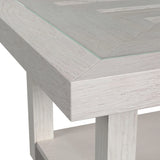 Avalanche Occasional Table Set in Antique White