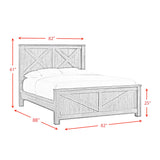 Maverick Bedroom Set with 2 Nightstands