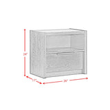 South Bend Nightstand with USB in Black