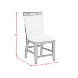 Transcend Dining Set in Charcoal