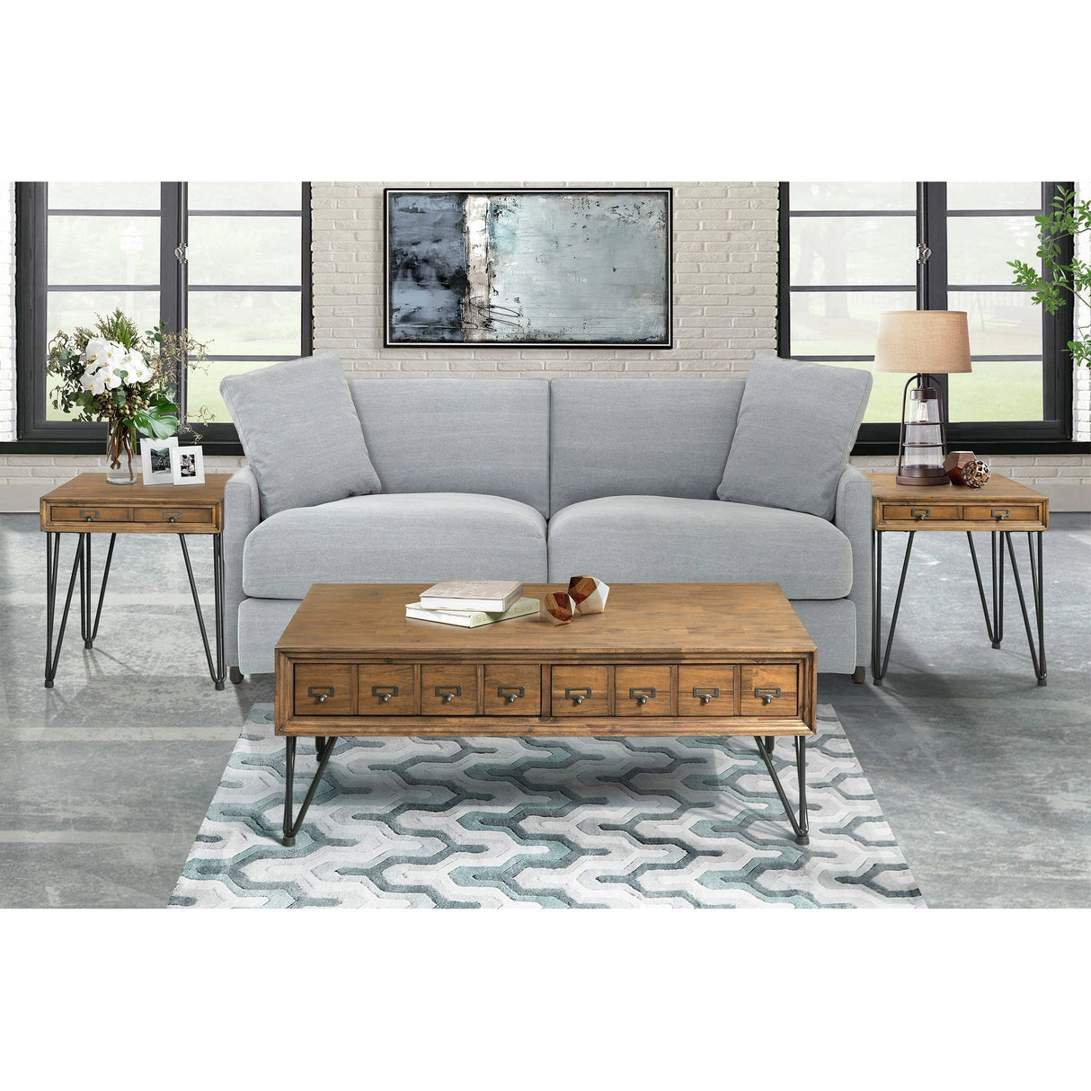 Boone Occasional End Table w/Tray