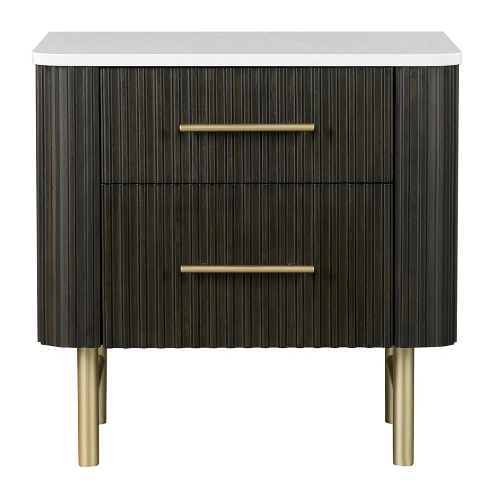Nightstand w/Marble Top