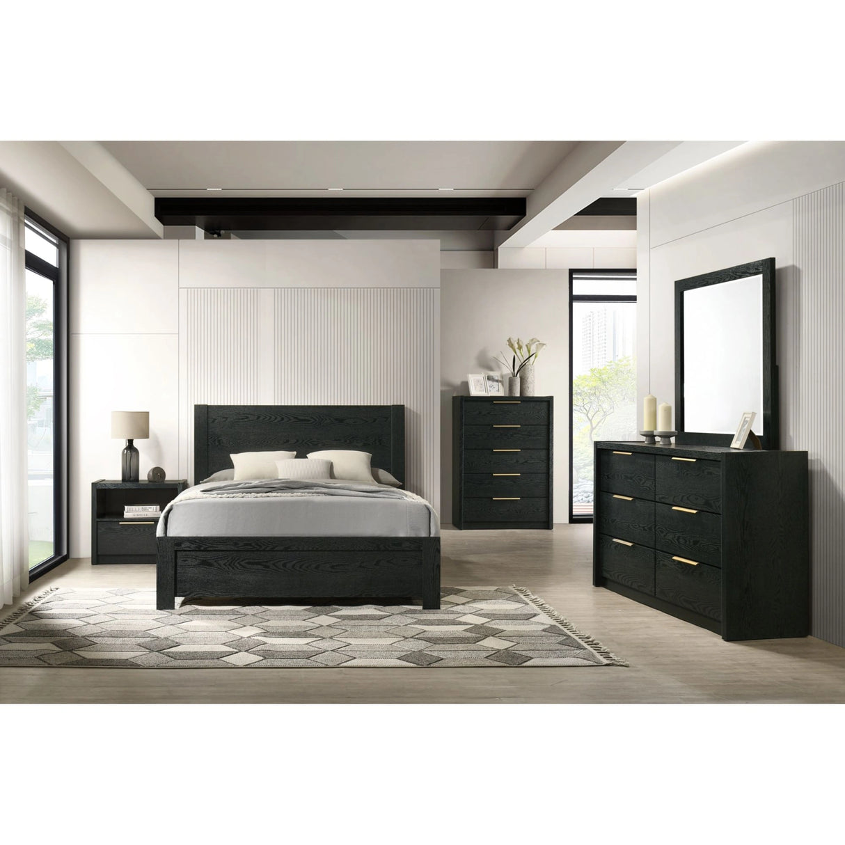 South Bend Bed in Black
