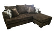51533 Sofa Chaise - Polar Dark Grey