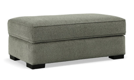 51547 Rectangular Storage Ottoman - Polar Dark Grey