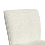 Cambrie UPH Swivel Bar Stool with Beige Boucle in Natural (2 Per Carton)