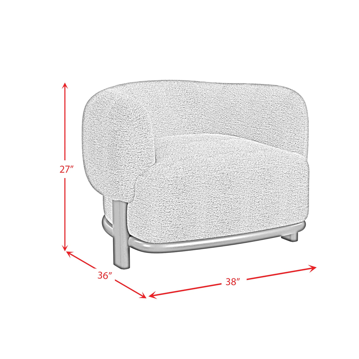 Sevilla Chair in Penny White